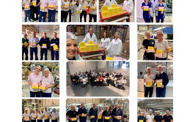 INTERPARFUMS gives away batches of products to the employees of CTLpack VICHY